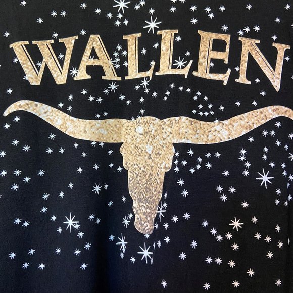 Black Morgan Wallen Fan T-shirt - 2XL - Picture 4 of 4